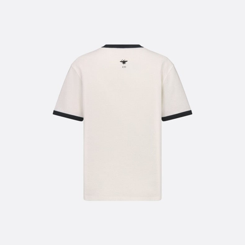 Women's Summer Solid Color Logo Letter Printed Round Neck Short Sleeve T-Shirt #73248