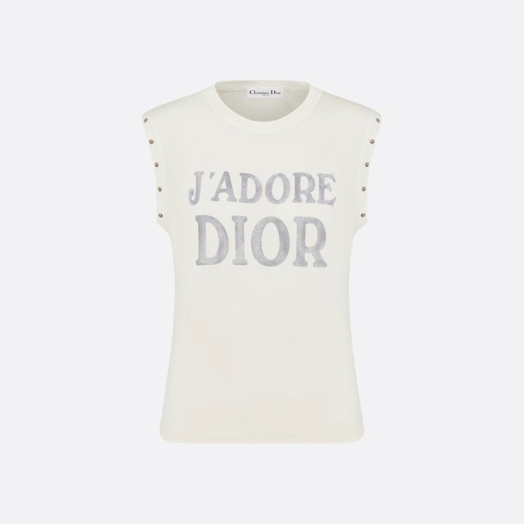 Women's Summer Fashion Casual Solid Color Cotton Letter Sleeveless Tank Top Vest #78537