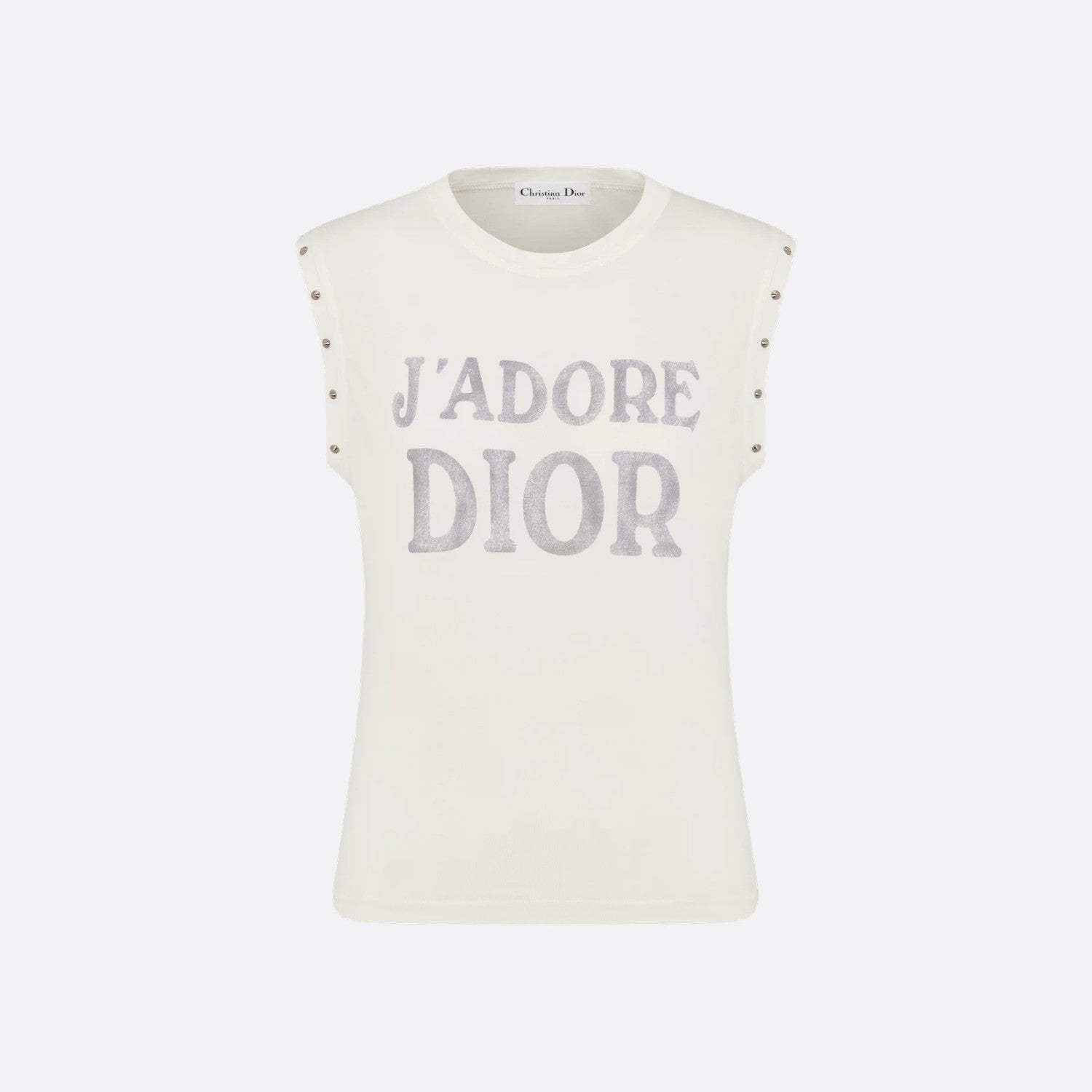 Women's Summer Fashion Casual Solid Color Cotton Letter Sleeveless Tank Top Vest #78537