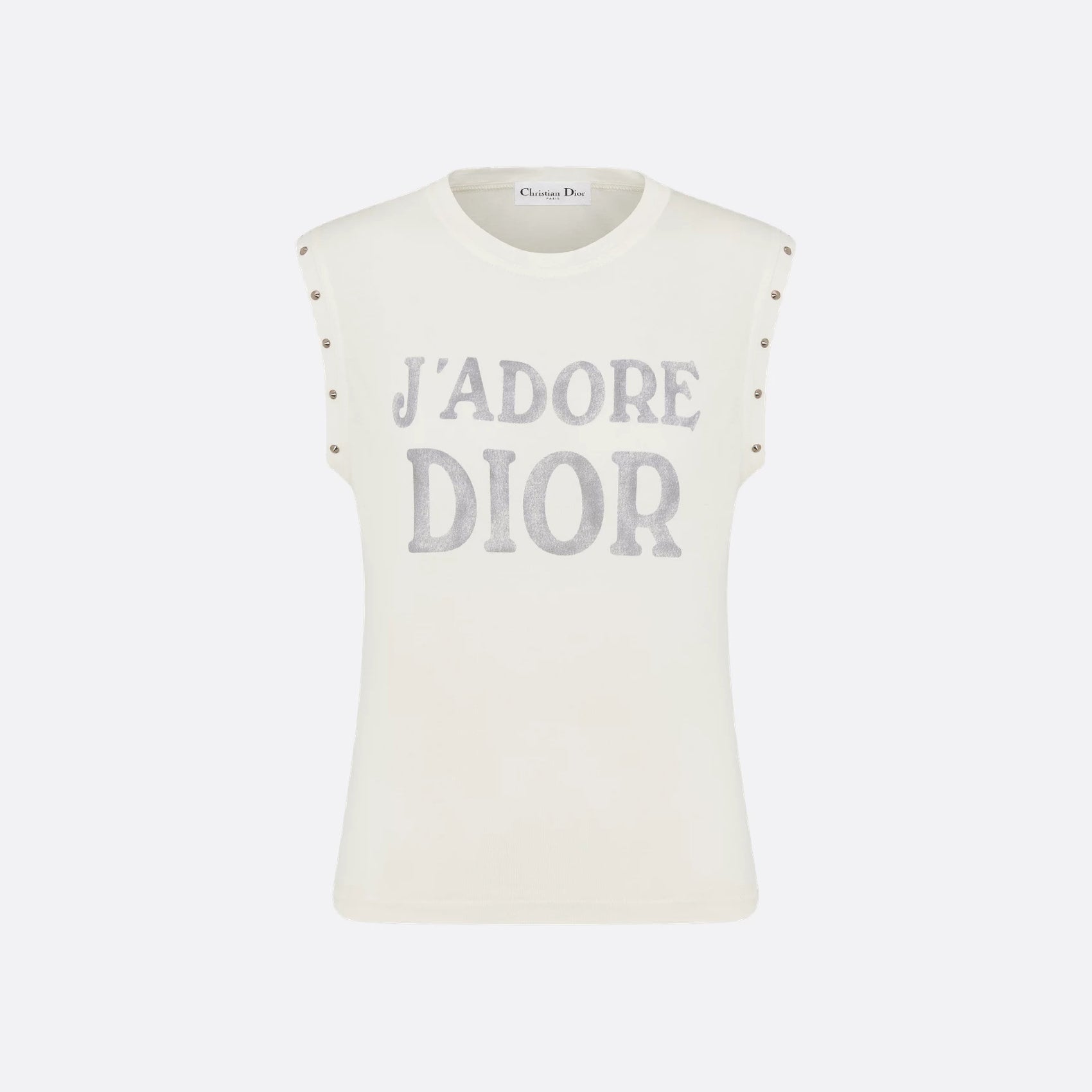 Women's Summer Fashion Casual Solid Color Cotton Letter Sleeveless Tank Top Vest #78537