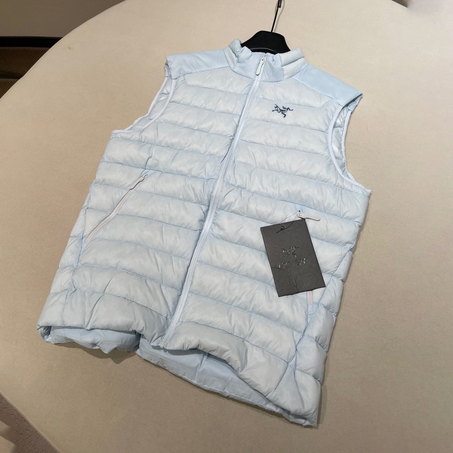 Men's Fall/Winter Fashion Casual High Neck Zipper Sleeveless Thermal Vest #79431