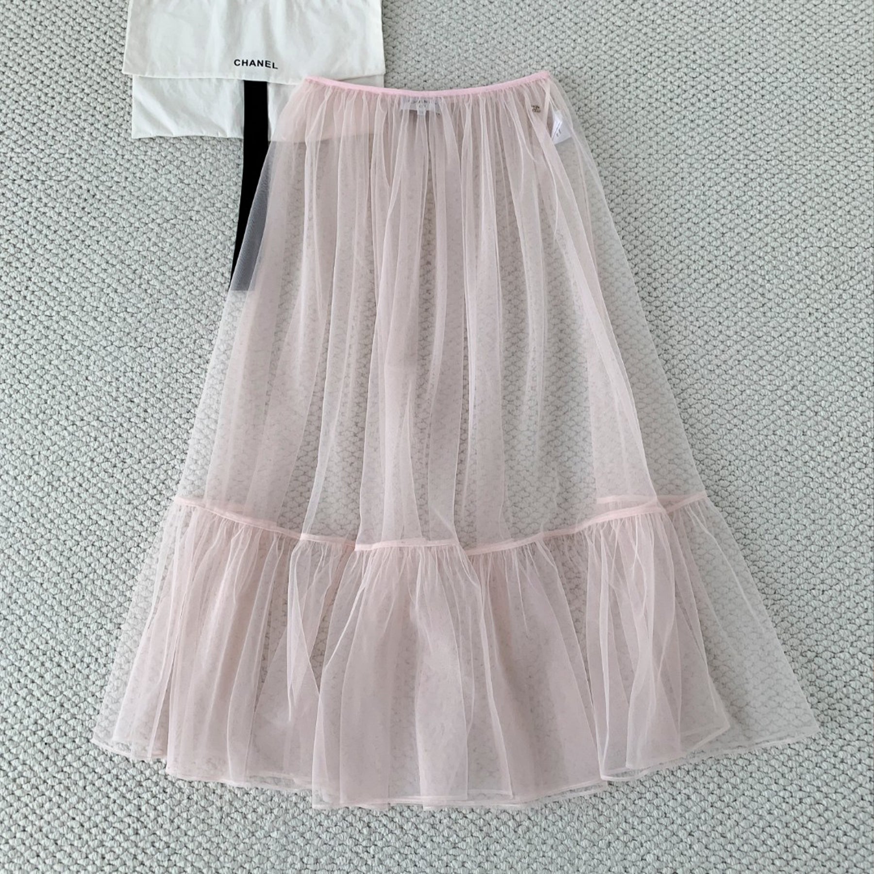 Women's Fall/winter Layering Sheer Lace Skirt Fashionable Trendy Elegant And Exquisite Skirt #192779