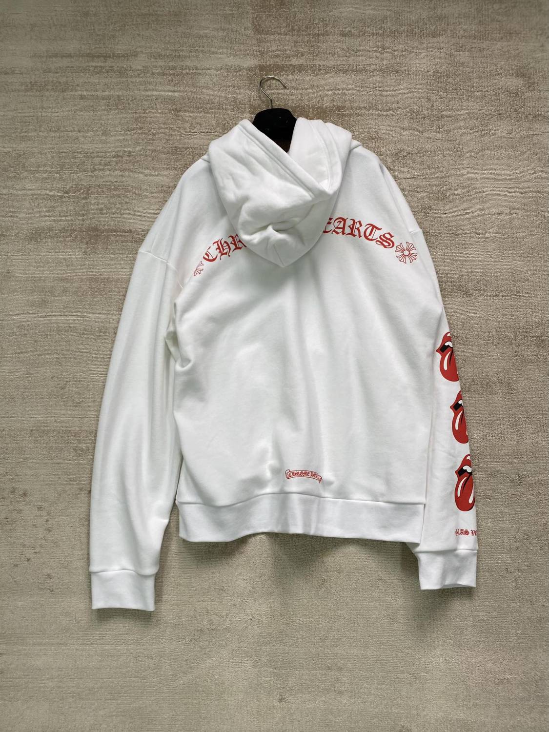 Chrome Men's Spring and Autumn Logo Printed Long Sleeve Hooded Sweatshirt Pullover #99977