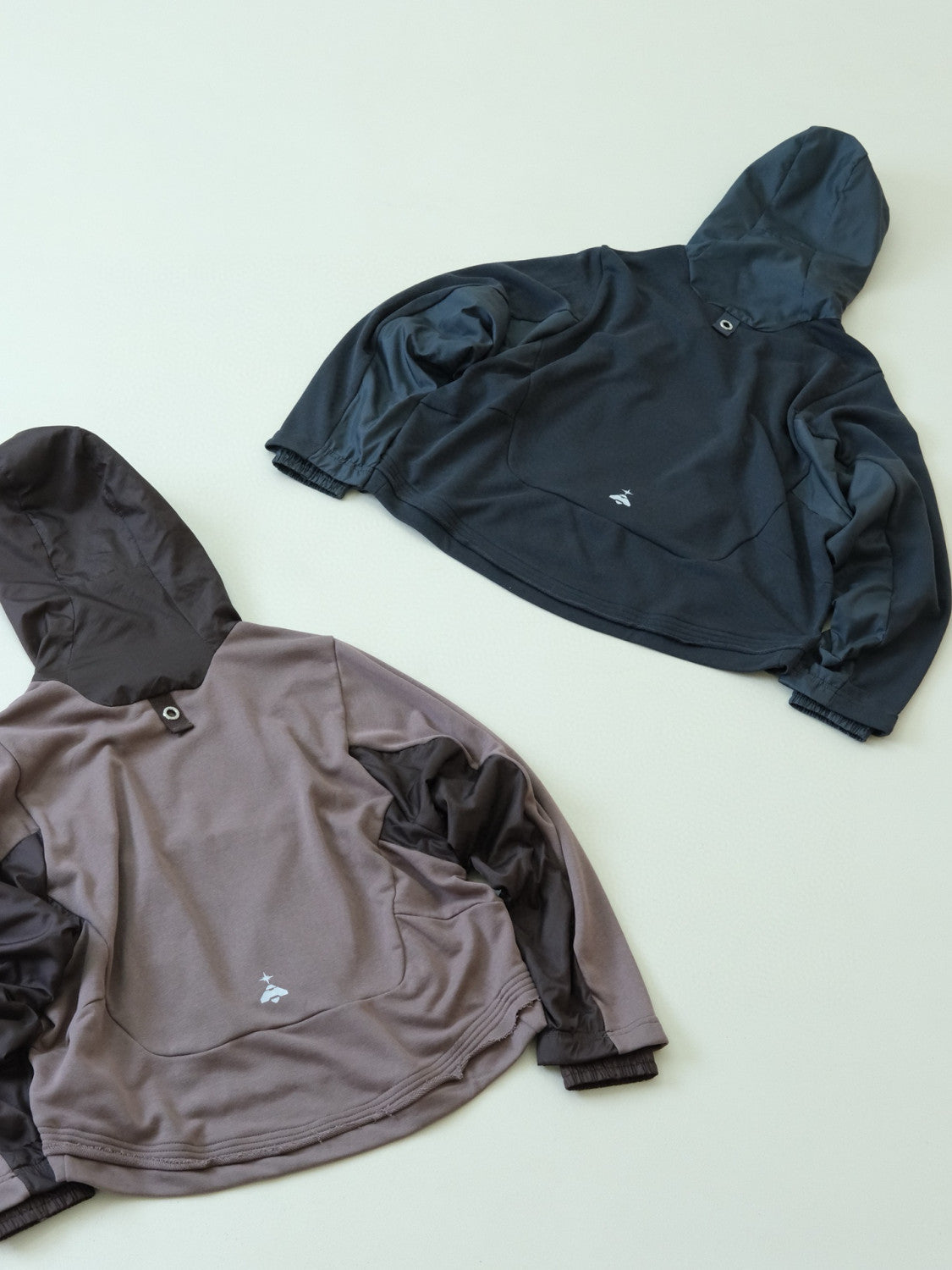 Originals X HAMCUS Men's and Women's Colour Blocking Chest Small Logo Pocket Hooded Sweatshirt Pullover #99191