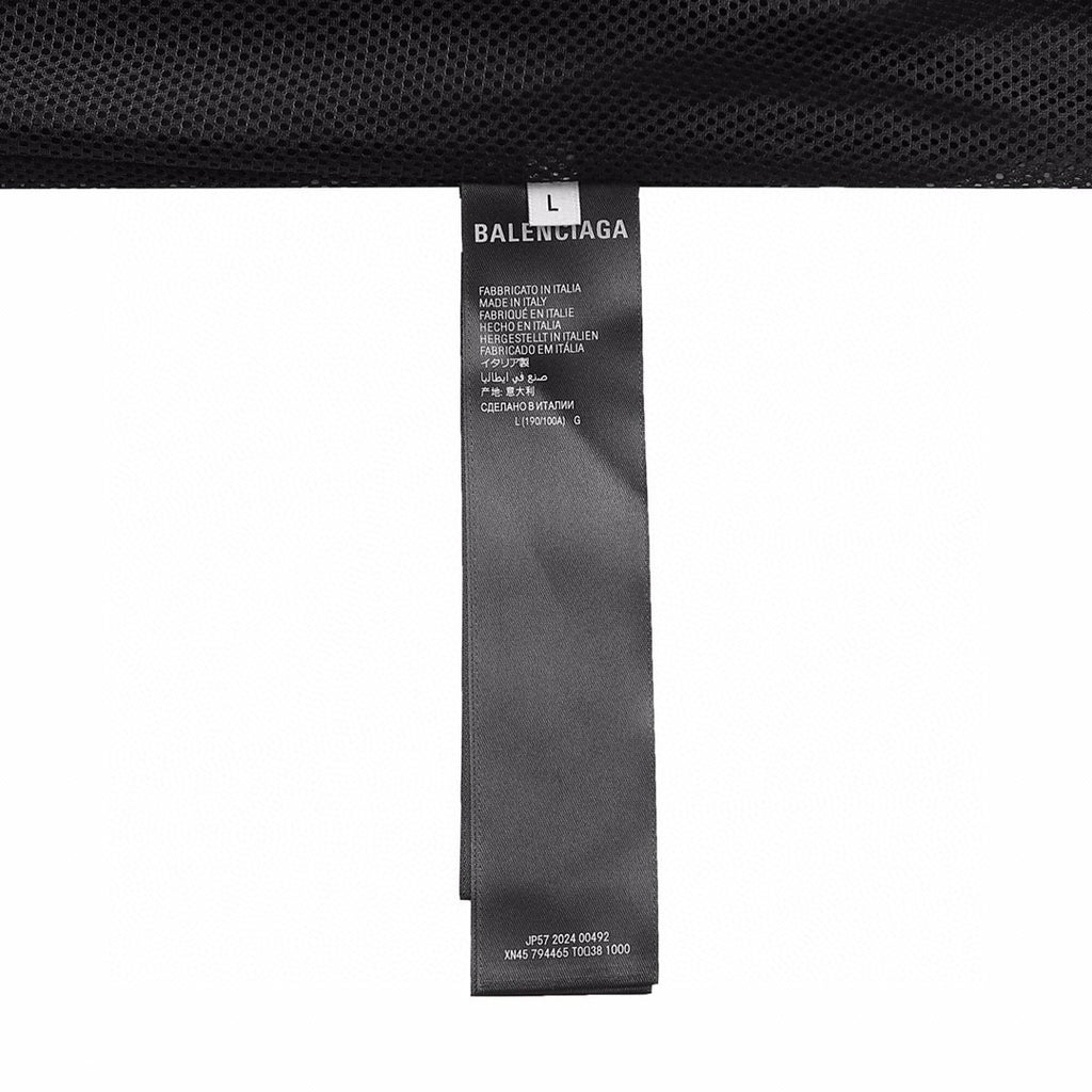 Men's and Women's Alphabet Printed High Neck Zipper Regular Fit Long Sleeve Jacket #72828