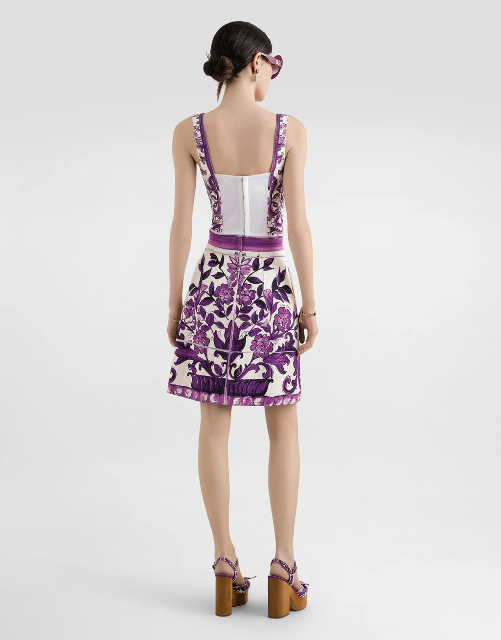 Women's Summer Print V-Neck Bustier Camisole Sleeveless Tank Top Vest Ngvp #2319