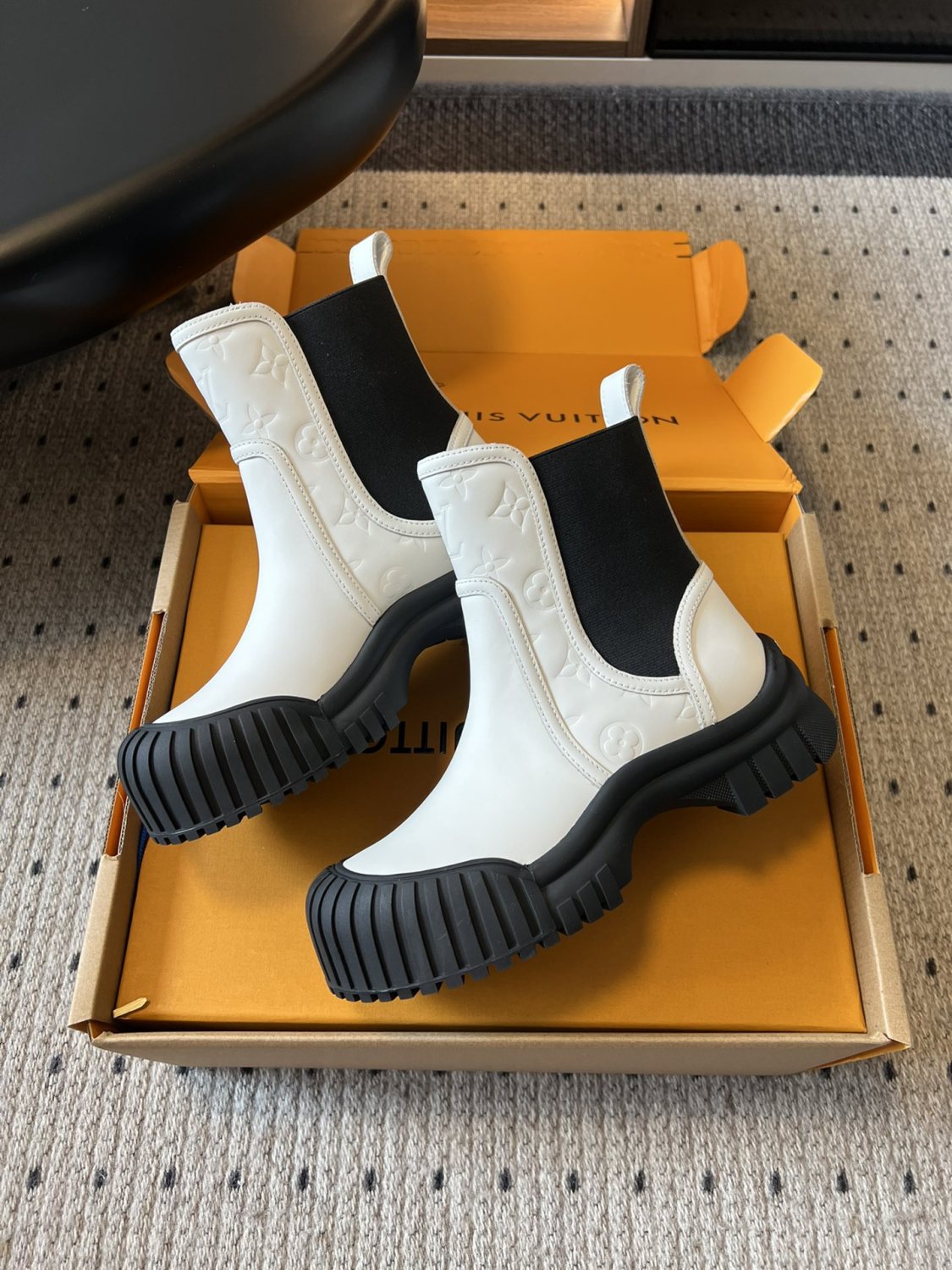 Ruby Women's Autumn And Winter Solid Color Round Toe Short Leather Classic Fashion Boots Shoes #78118