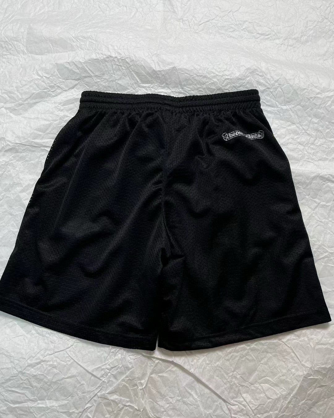 Men's Spring/Summer Printed Stretch Drawstring Loose Fit Athletic Shorts Black  #98521