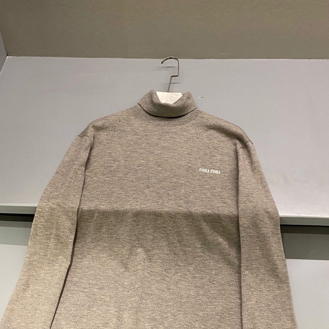 Women's Autumn/Winter Solid Color Turtleneck Wool Knit Sweater Pullover #74723