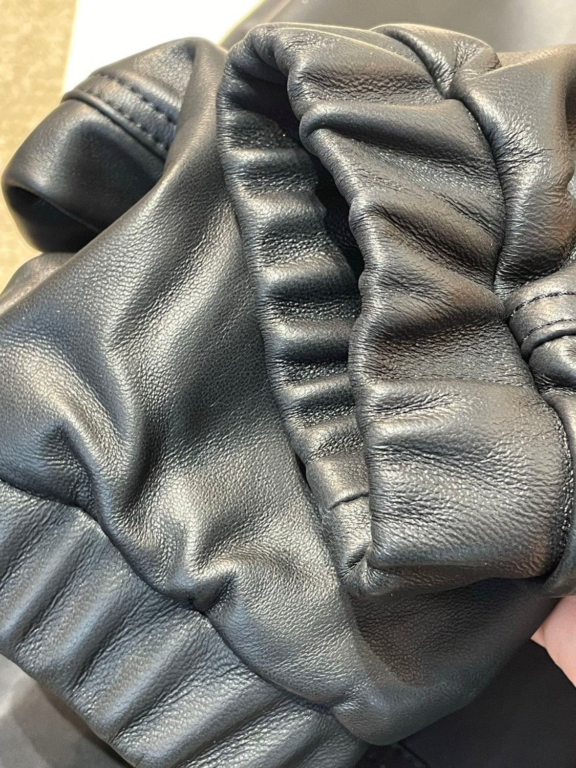 Men's LV 2026 New Collection Patchwork Leather Jacket Coat #82553A