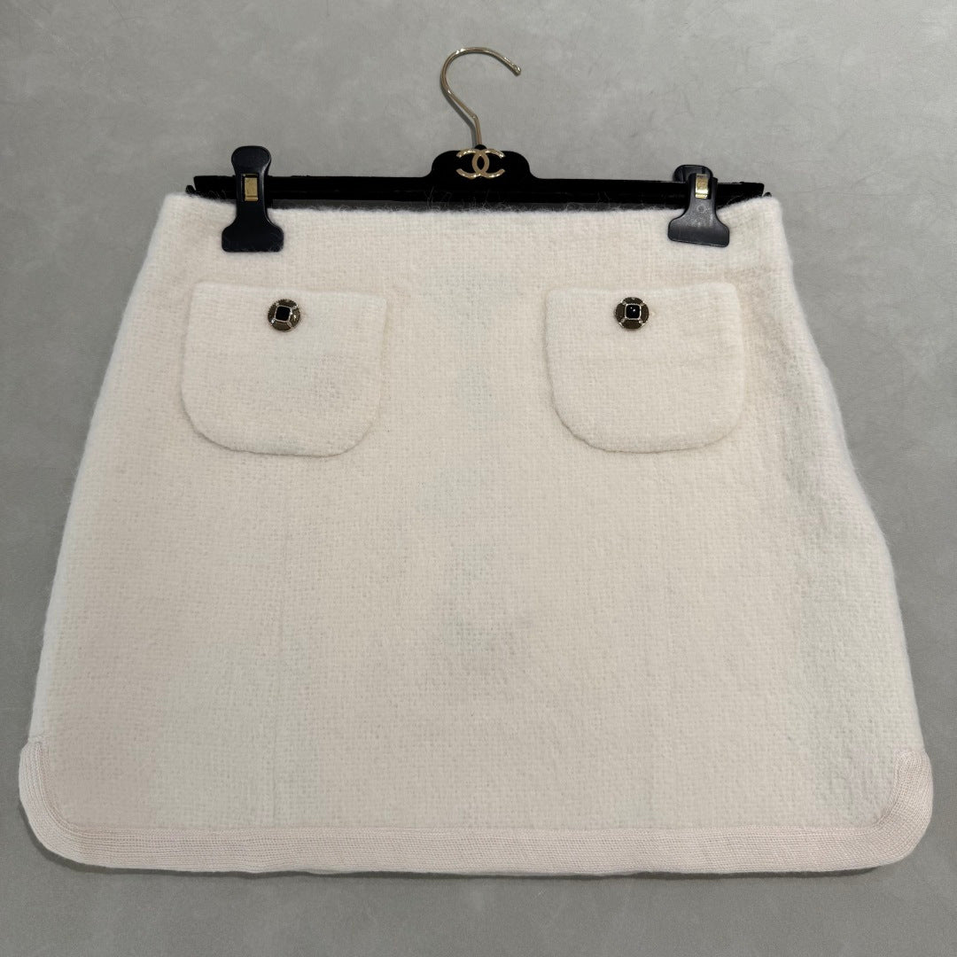 2025/26 Coco Neige Ready-to-wear Collection Coat Wool Blend Single-breasted Jacket Mini Skirt Set Suit #82276A