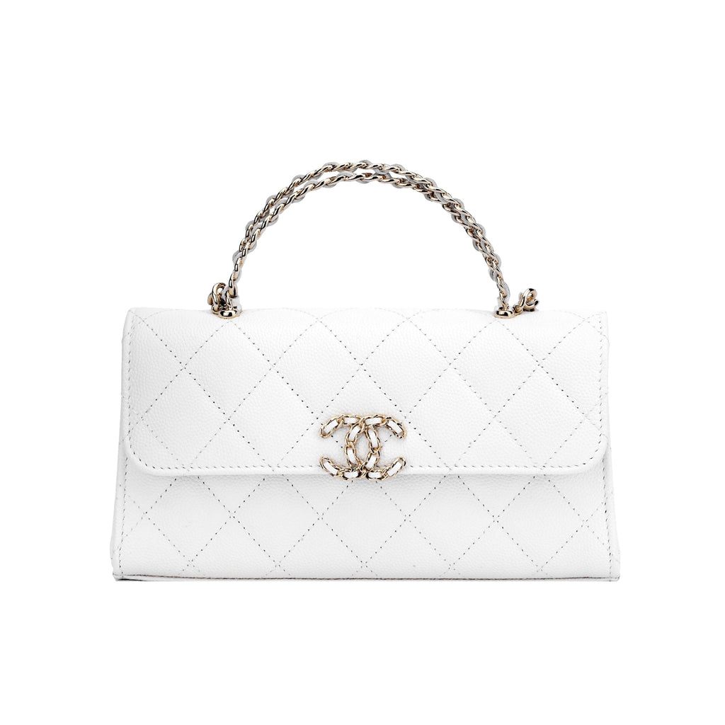 Women's Solid Color Diamond Pattern Chain Shoulder Strap Grain Embossed Leather Flap Bag Single Shoulder Handbag Crossbody Bags #77513