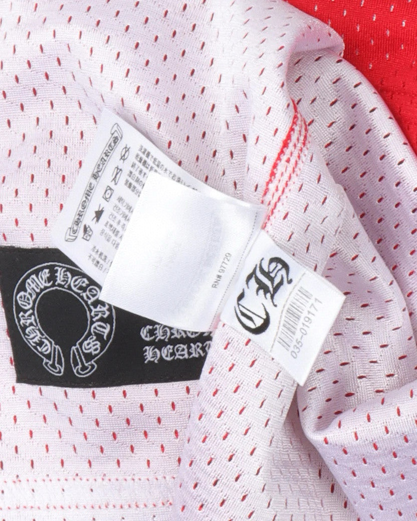 Men's And Women's Spring/Summer Graffiti Print Red Mesh Sports Sleeveless Tank Top Vest #98425