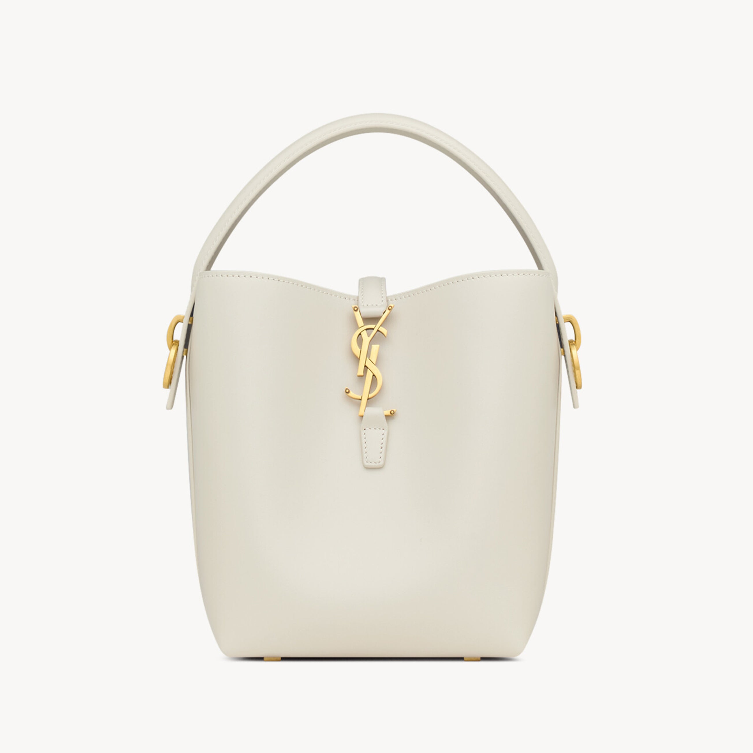 YS Women's LE 37 Logo Hook Buckle mini Small Glossy Solid Color Bucket Bag Suede Leather Handbags Casual Bags 7490362R20W9207 #81334