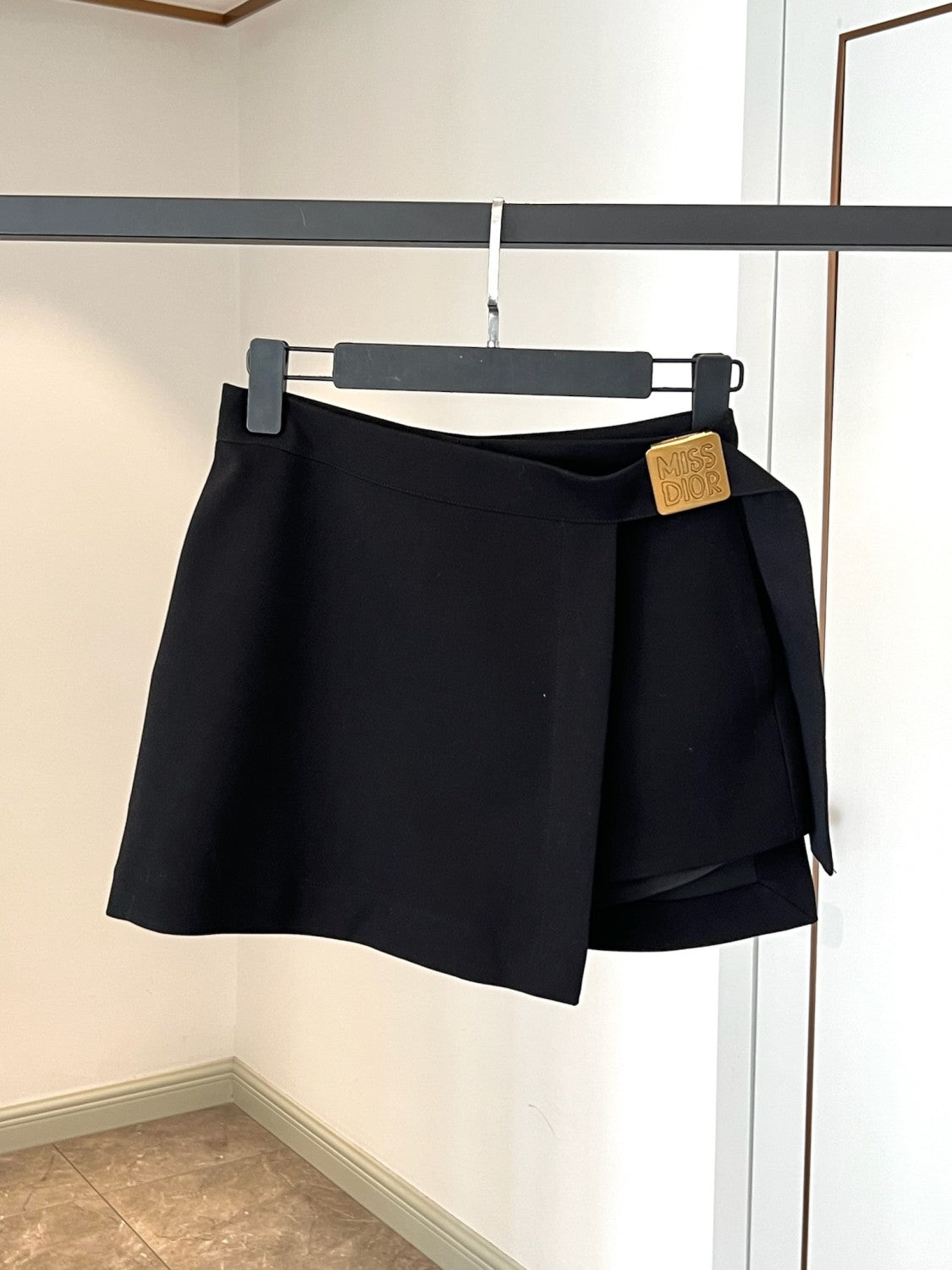 Women's Summer Solid Color Side Split Skirt Casual Shorts #75767