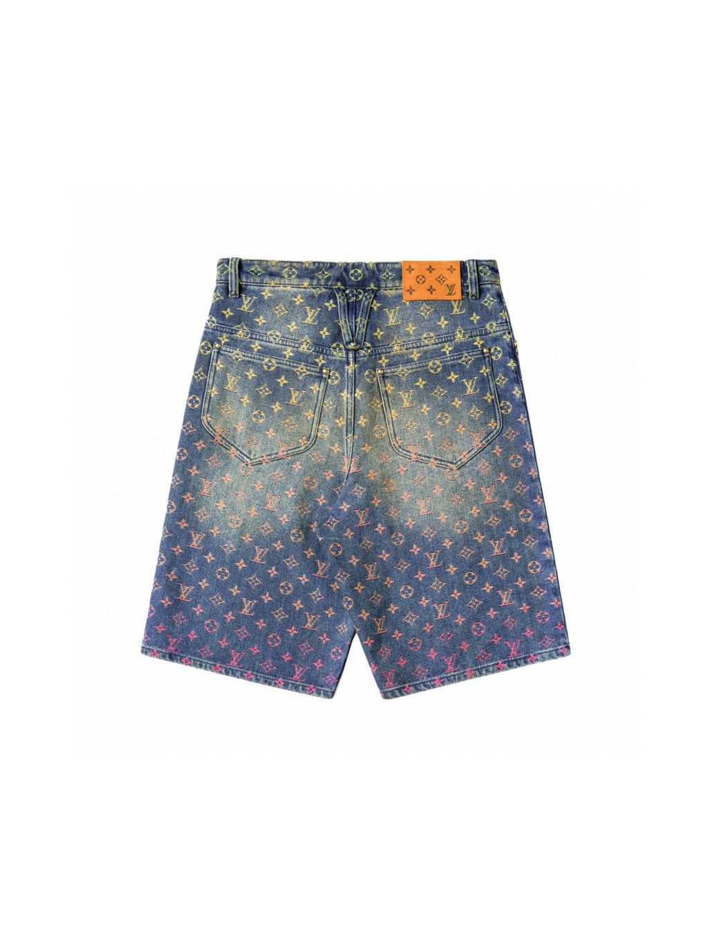 Denim Gradient Shorts Pants #94149