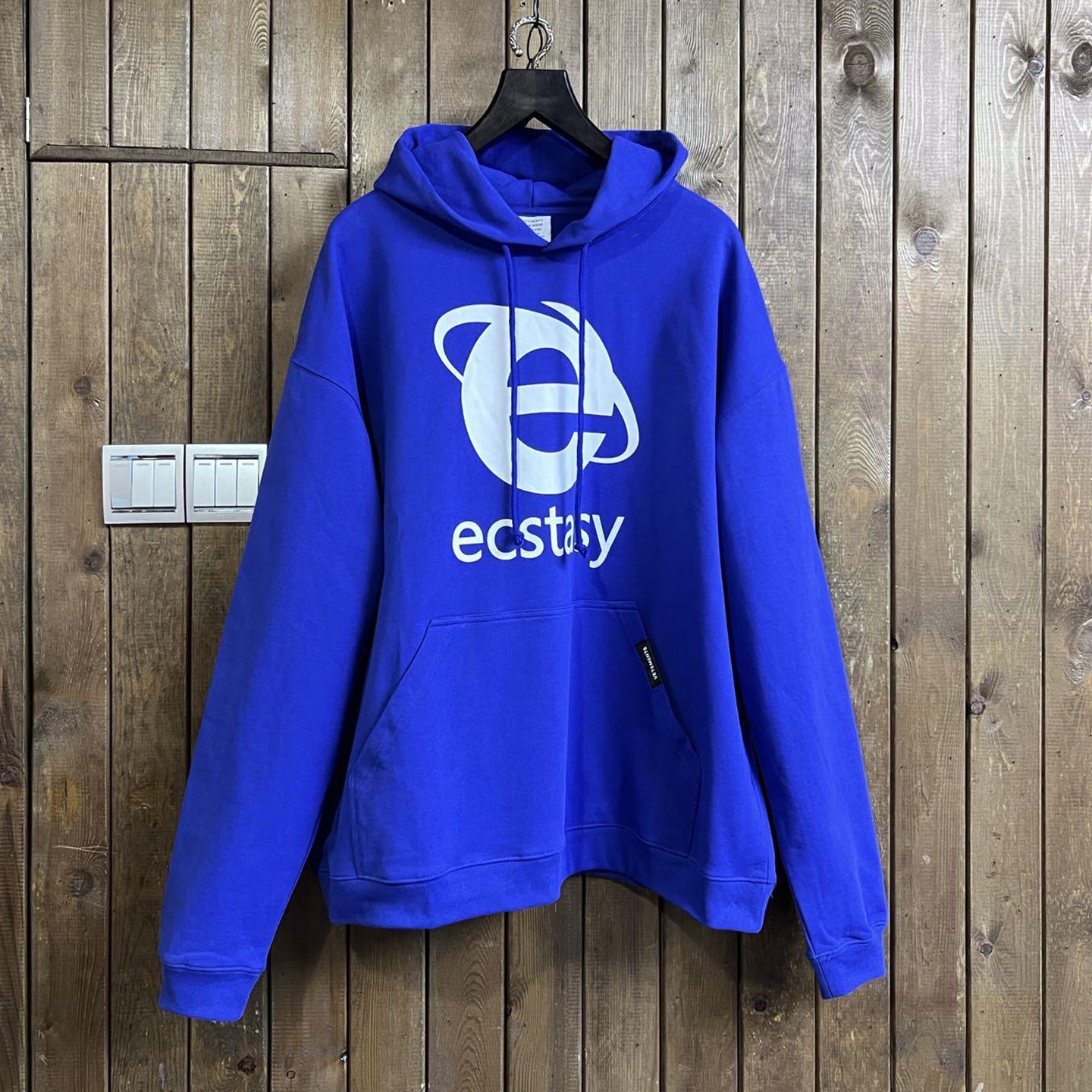 Vetements Men's Spring And Autumn Esctasy Browser Sweatshirt Fashion Letter Printed Loose Zipper Long Sleeve Hoodie #71574