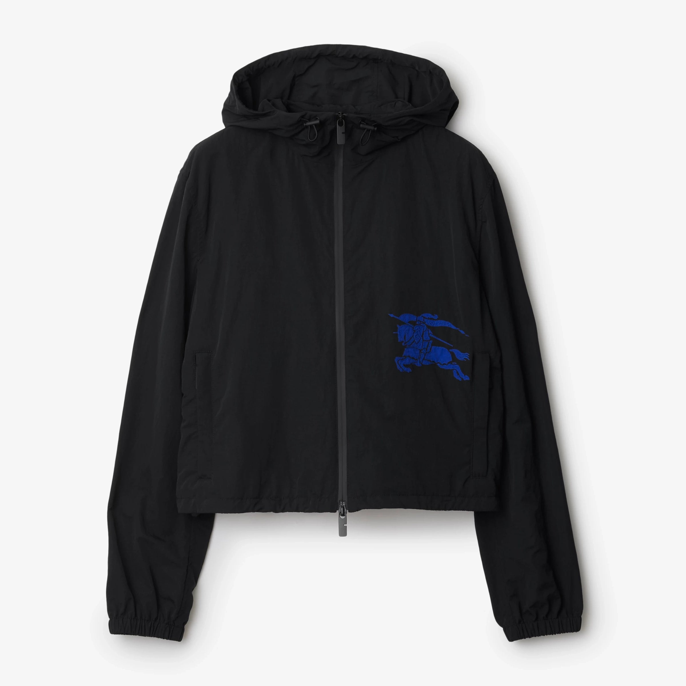 Women's Spring and Autumn Solid Color Logo Printed Hooded Zipper Long Sleeve Jacket #72151