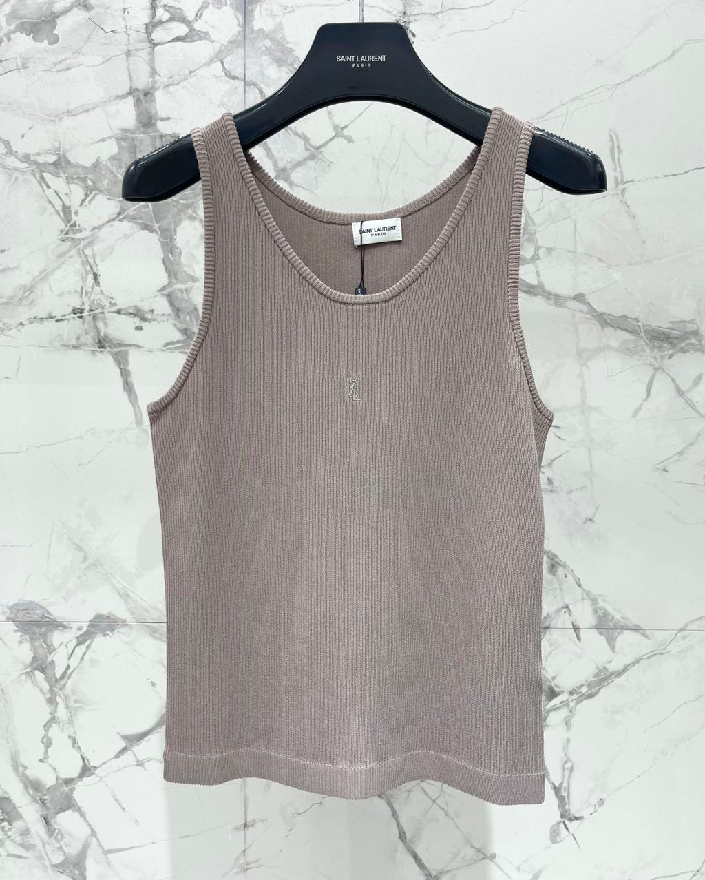 Women's Spring And Summer U Neck Knit Undershirt Fashion Trend Casual Logo Embroidery Undershirt Vest Tops #81651