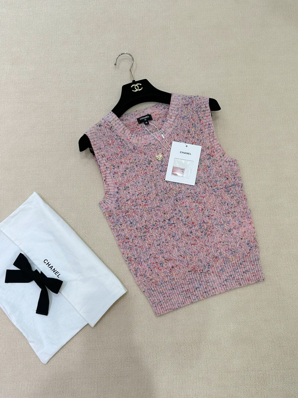 Women's High Street Summer Wool Round Neck Plain Sleeveless Pullover Knit Sweater Vest Ngvp #2131