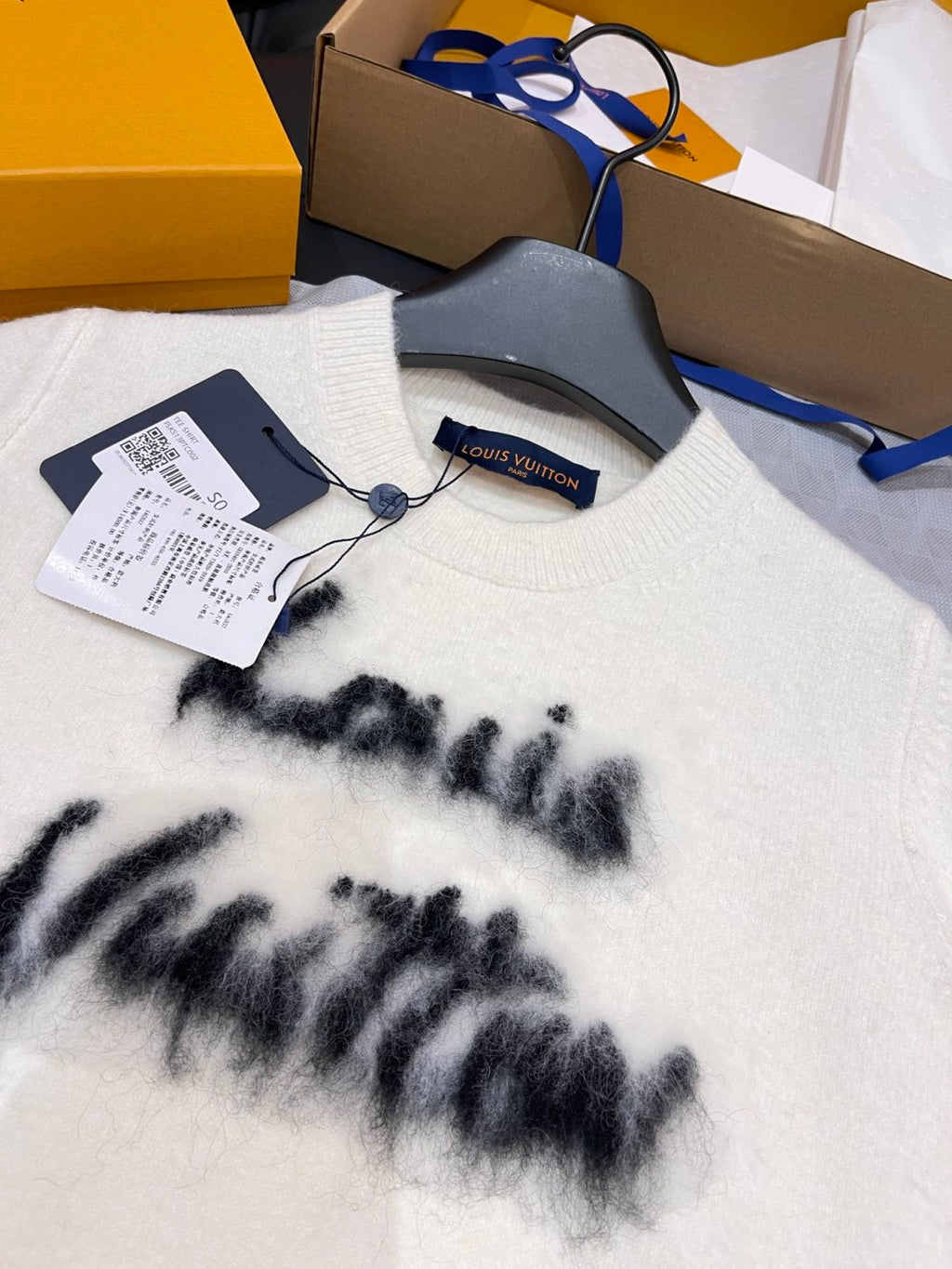 Women's Summer Round Neck Monogrammed Cashmere Short Sleeve T-shirt #73666