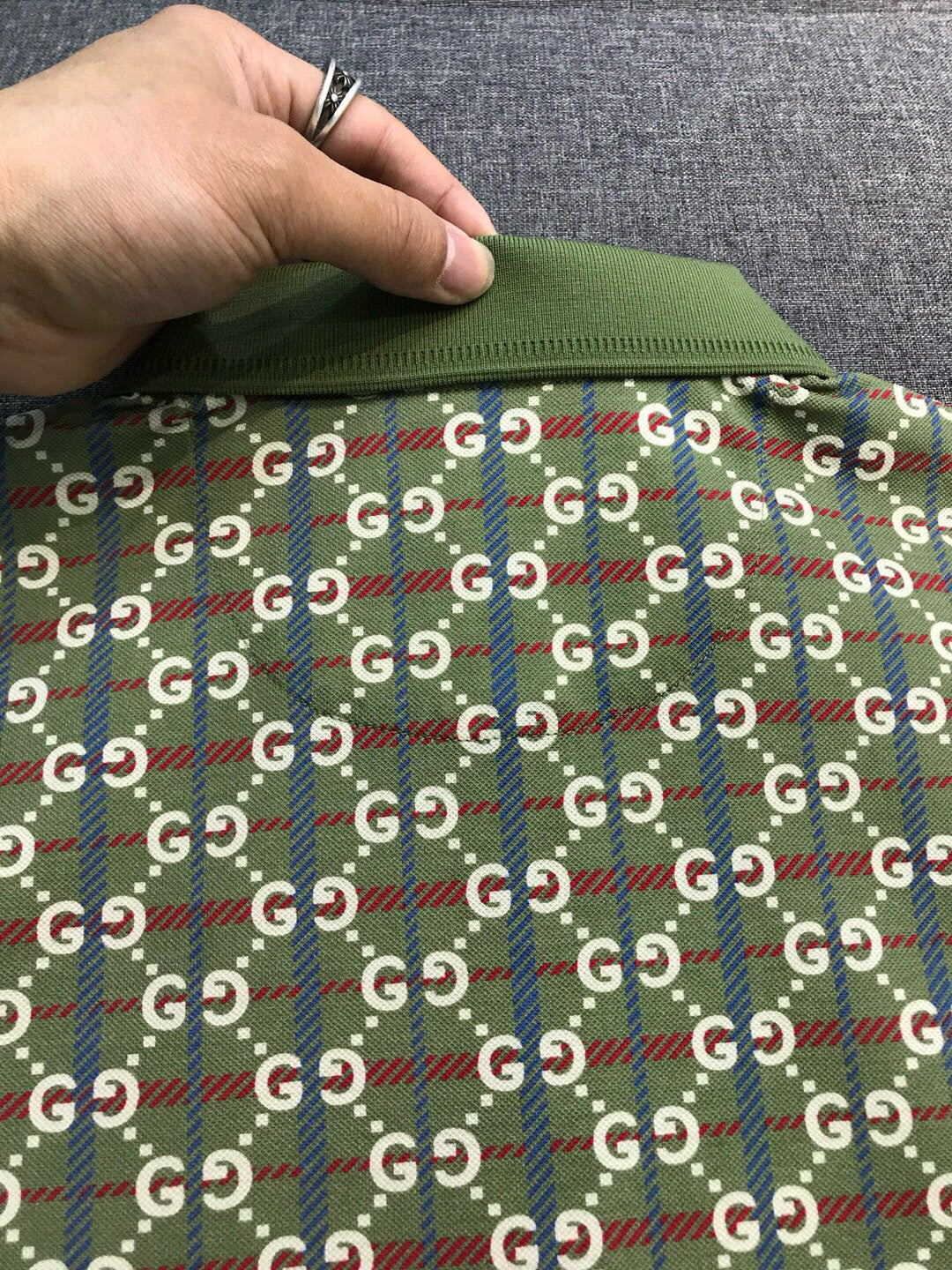 Men's Summer Fashion Lapel Letter Full Print Short Sleeve Fitted Polo Shirt #98673