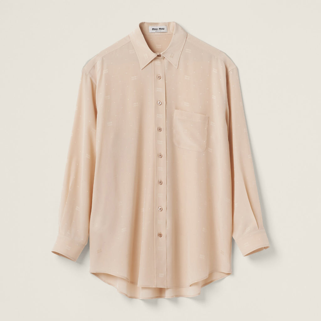 Women's Spring/Summer Dark Logo Khaki Single Breasted Long Sleeve Shirt Pleated Short Skirt Set Suit #72378