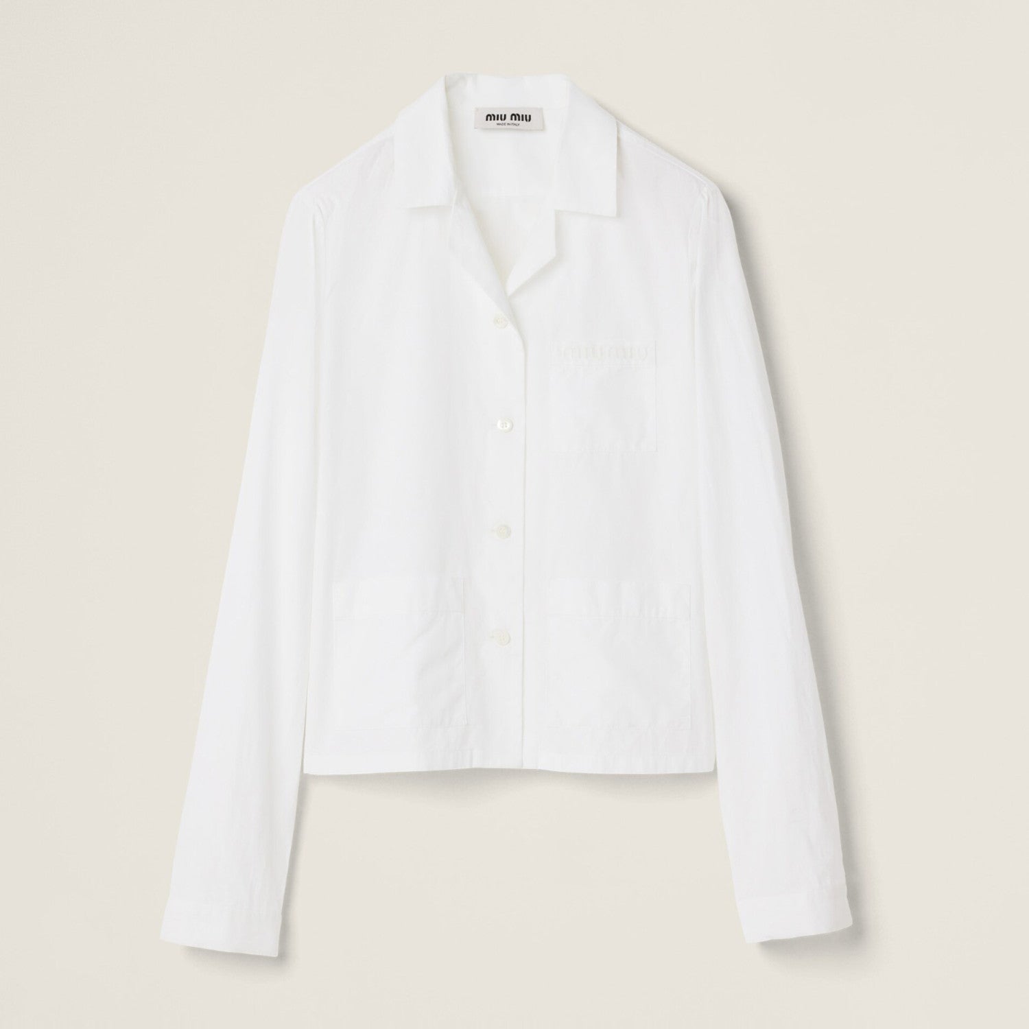 Women's Spring and Autumn Solid Color Logo Letter Printing V-Neck Loose Long Sleeve Shirt #72854