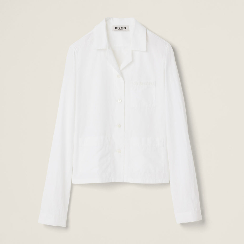 Women's Spring and Autumn Solid Color Logo Letter Printing V-Neck Loose Long Sleeve Shirt #72854