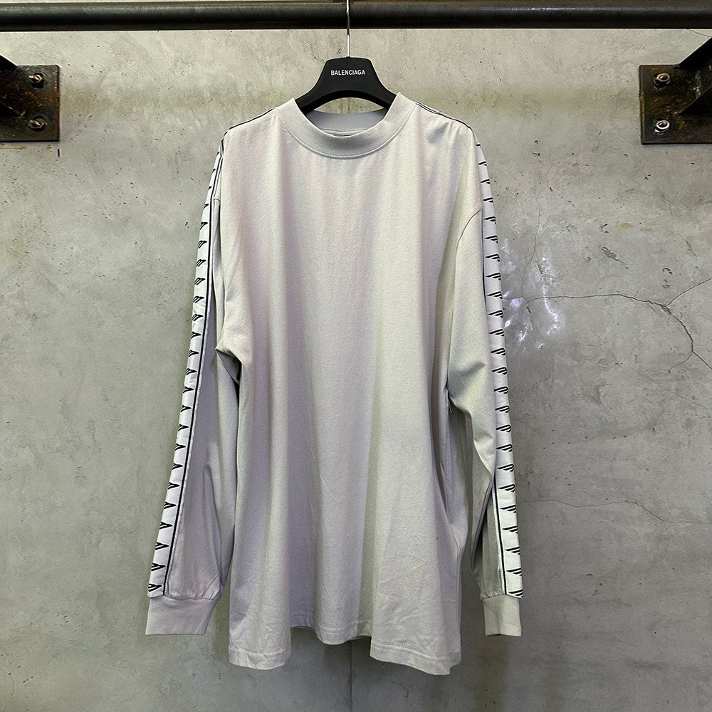 Men's 25SS 3B Jacquard Logo Tape Long-Sleeve Sweatshirt Short-Sleeve T-shirt #194074