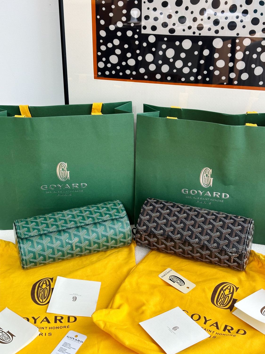 Men's Women's Solid Colour Y-Print Storage Gift Box Watch Box #77675