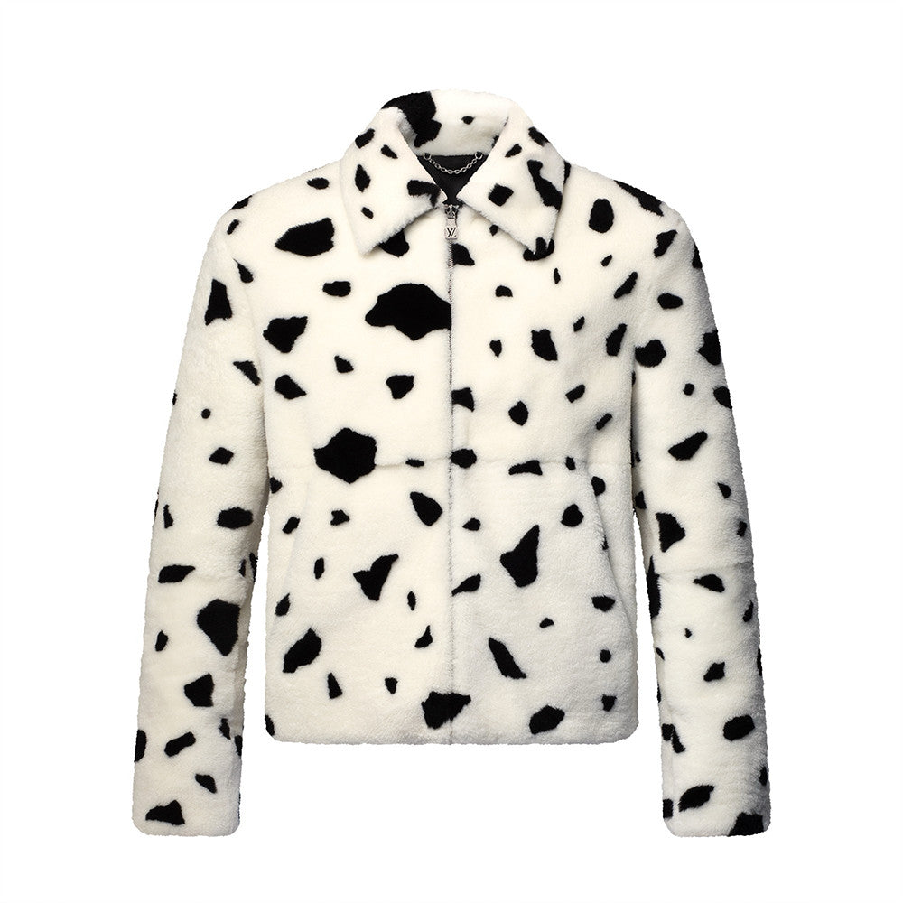 Men's LV Fall/Winter 2025 Australian White Merino Wool Warm Jacket Coat #194117