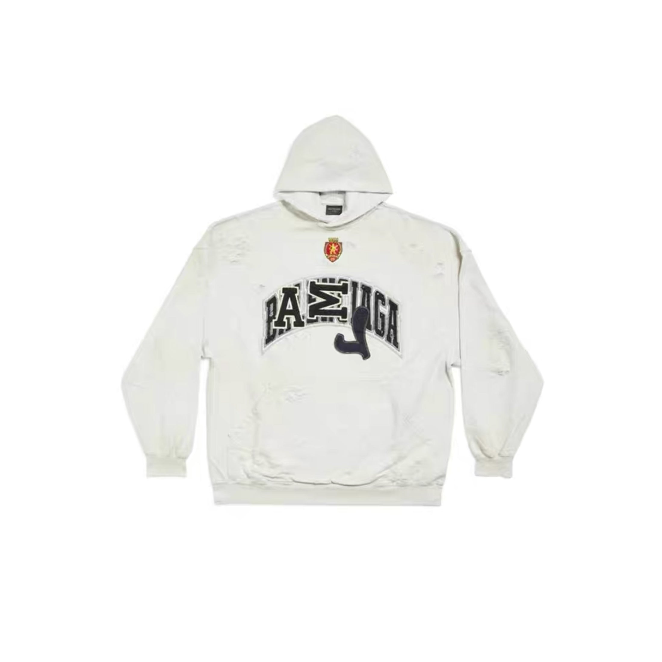 Men's Women's Spring And Autumn Fashion Retro Old Silhouette Washed Solid Color Cotton Casual Hooded Sweater Ngvp #7881