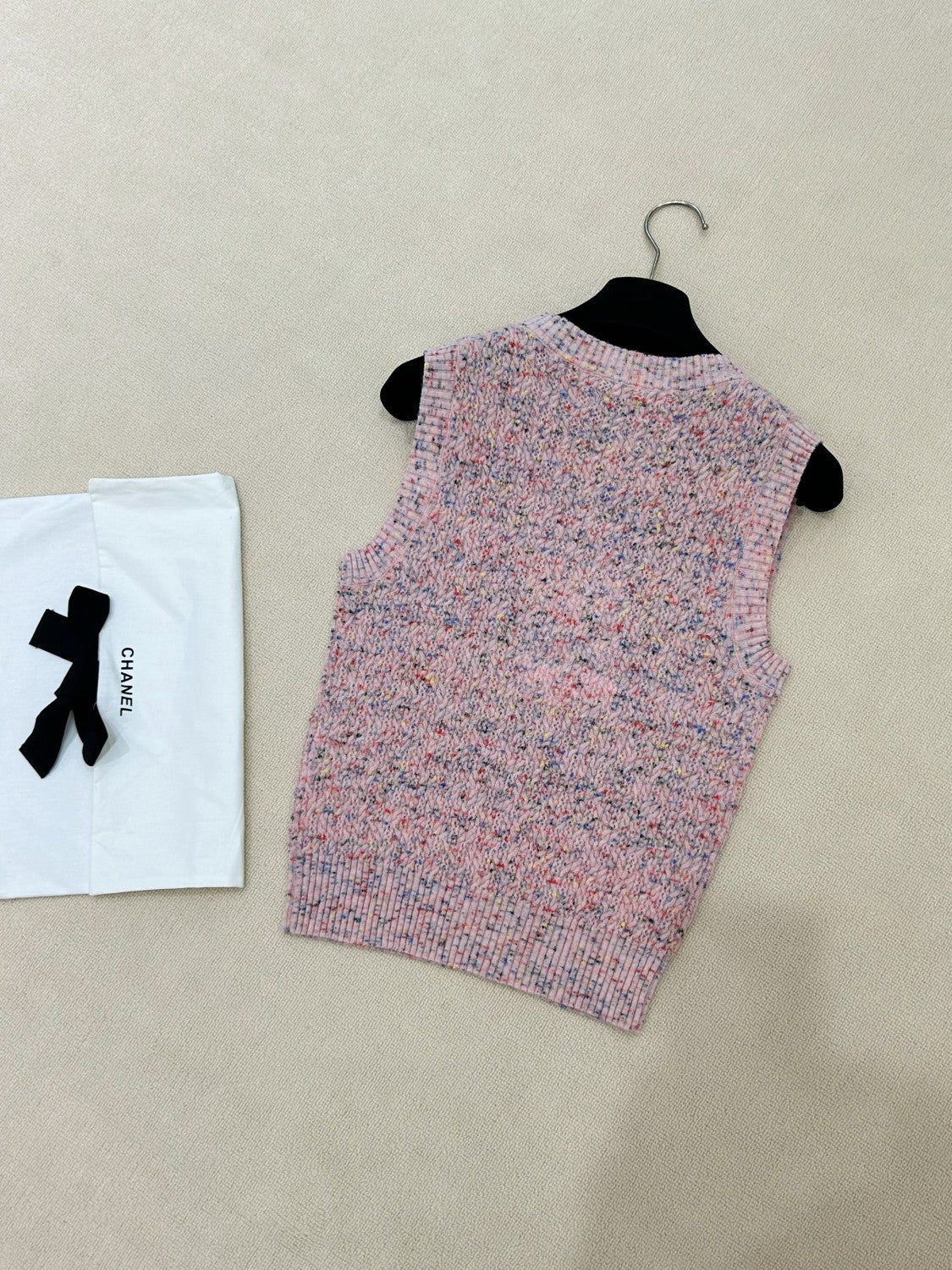 Women's High Street Summer Wool Round Neck Plain Sleeveless Pullover Knit Sweater Vest Ngvp #2131