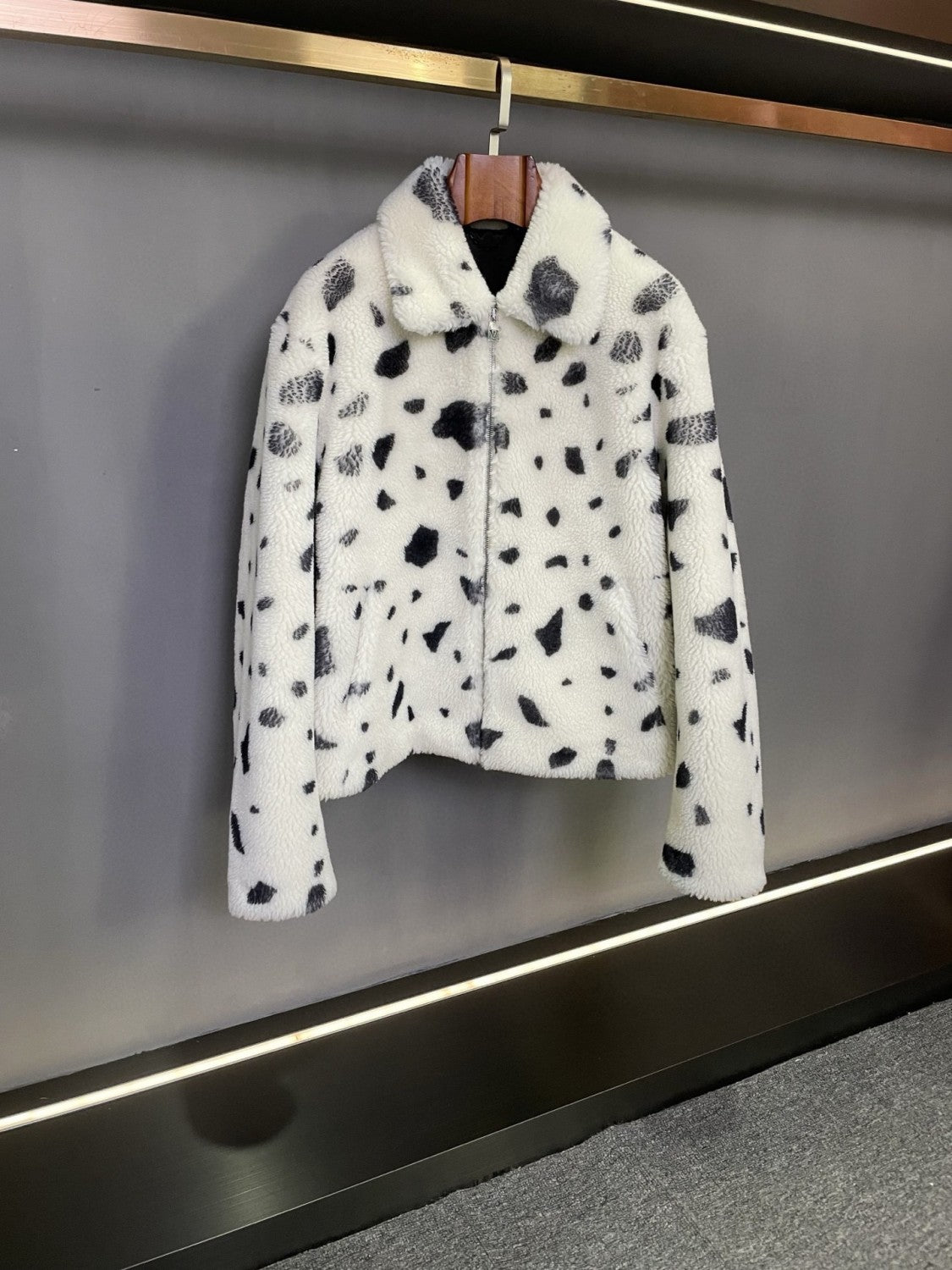 Men's LV Fall/Winter 2025 Australian White Merino Wool Warm Jacket Coat #194117