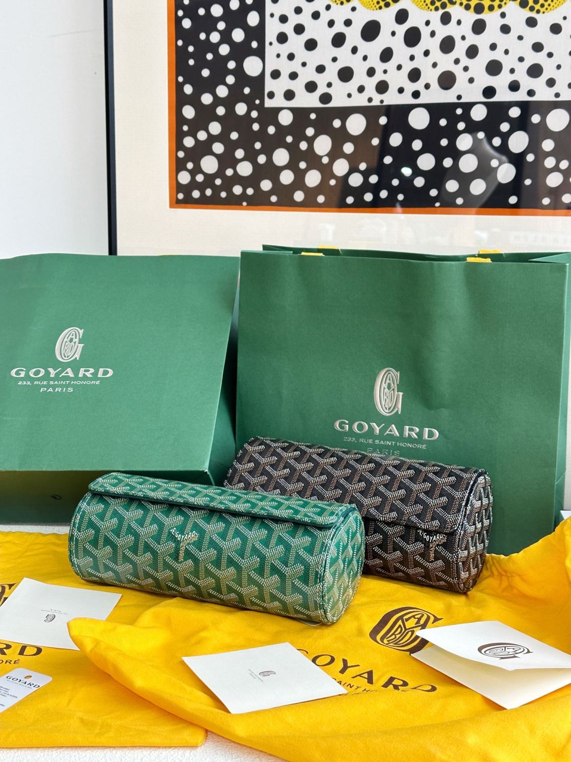 Men's Women's Solid Colour Y-Print Storage Gift Box Watch Box #77675