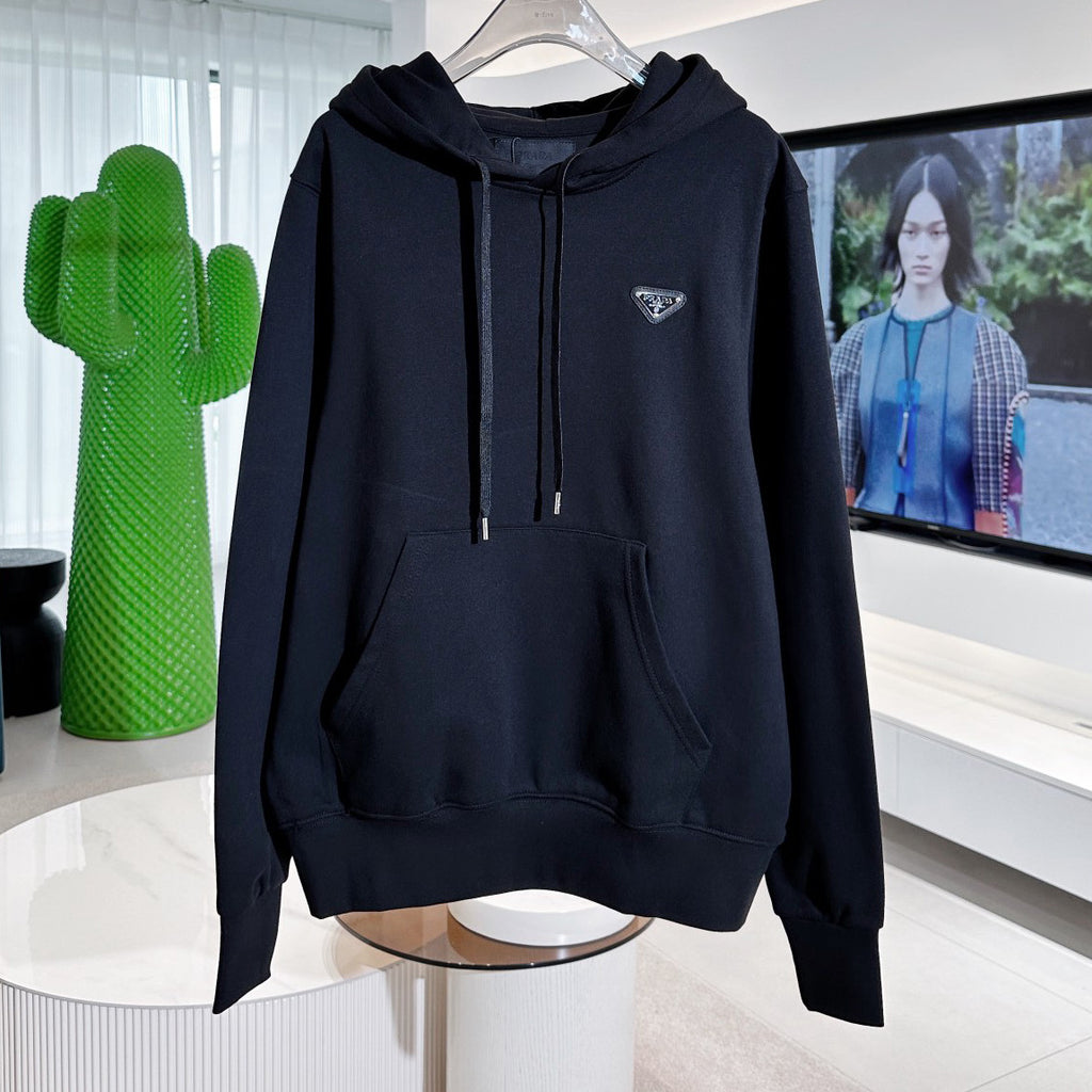 Men's Spring and Autumn Beige Hooded Drawstring Long Sleeve Sweatshirt #72359