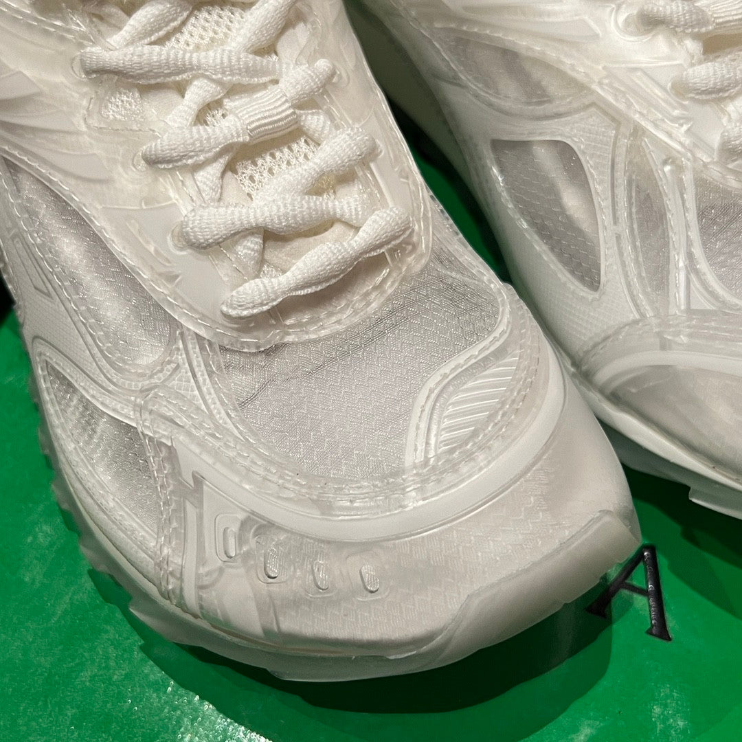 BV Men's Women's Four Seasons Orbit Sneakers Low Top Round Toe Lace Up Casual Shoes #77982