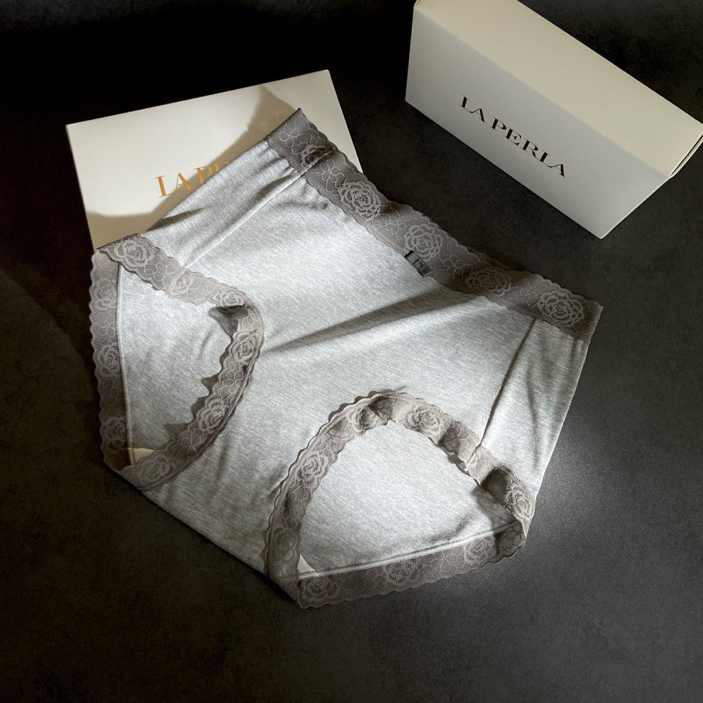 Laperla Women's Retro Comfortable Breathable Seamless Mid-Rise Briefs Underwear #78498