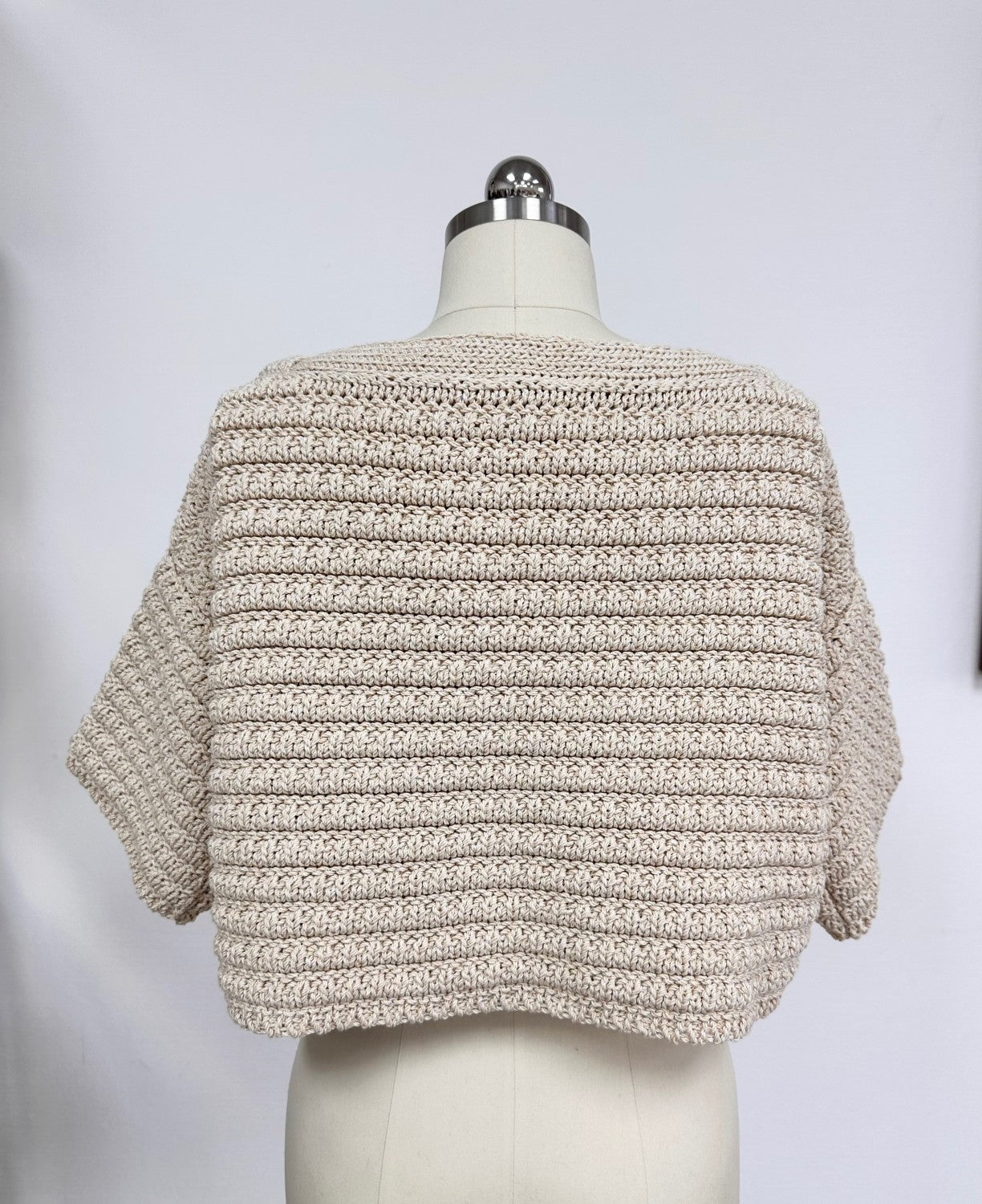 Women's Summer Solid Color One Shoulder Seven Sleeve Knit Sweater Top #76244