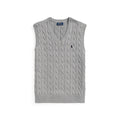 Men's and Women's Spring/Summer Embroidered Logo Solid Color Crew Neck Knit Sleeveless Tank Top Vest #76143