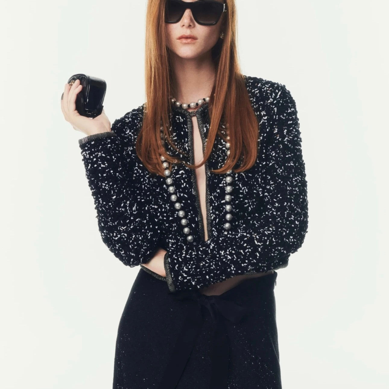 Women's Vintage Spring/Fall Rhinestone-Embellished Color-Block Cotton Knit Cardigan Jacket Ngvp #2395