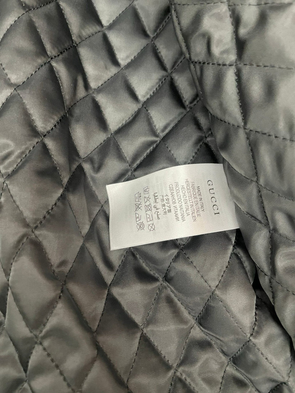 2025 FallWinter New Men's White Lambswool Collar Green Sheepskin Logo Embossed Fashion Jacket #83128A