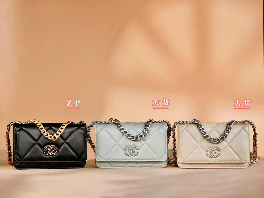 19BagWOC Women's Lambskin Mini Mouth Cover Bag Chain Shoulder Bags #72254