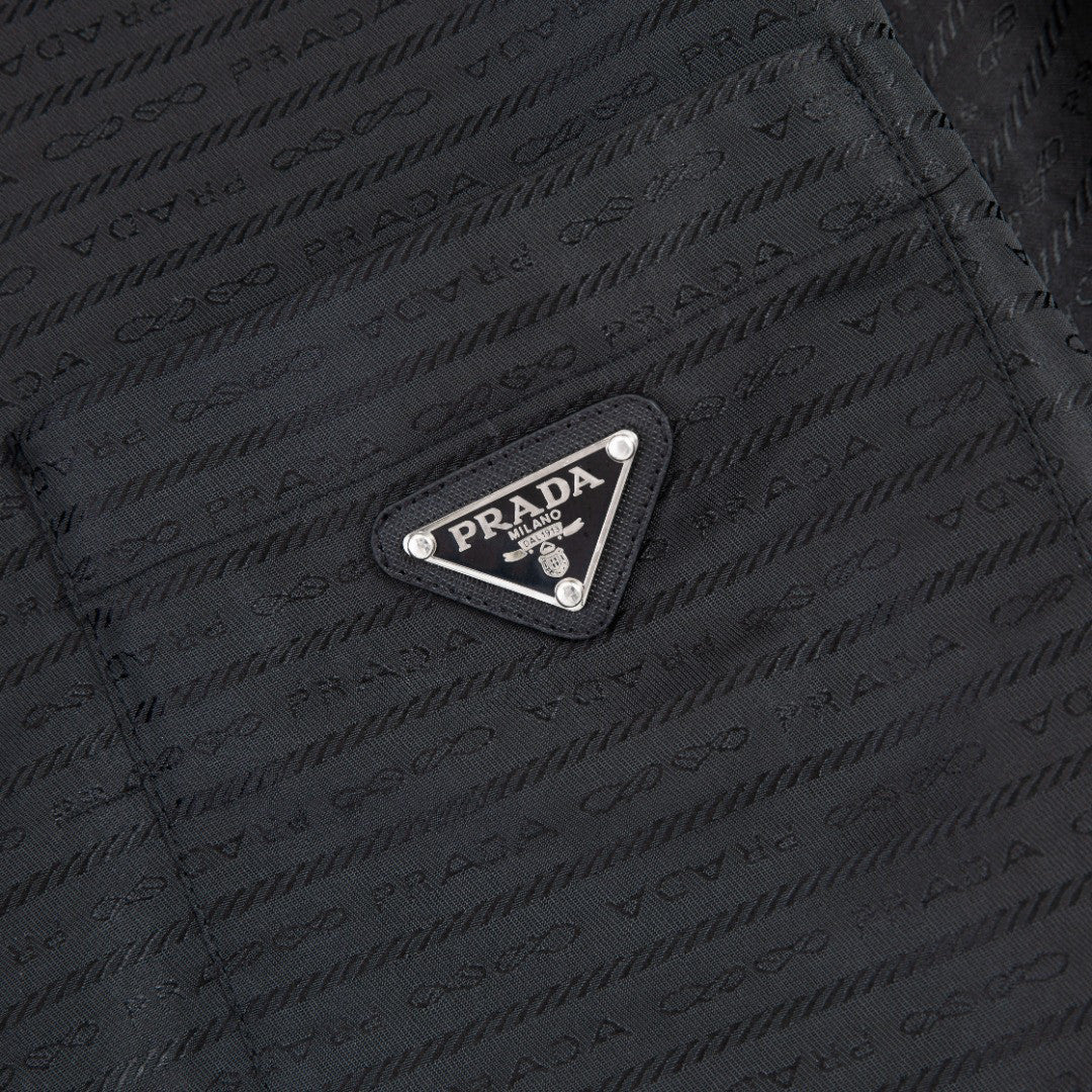 zipper short sleeve shirt T-shirt #98159