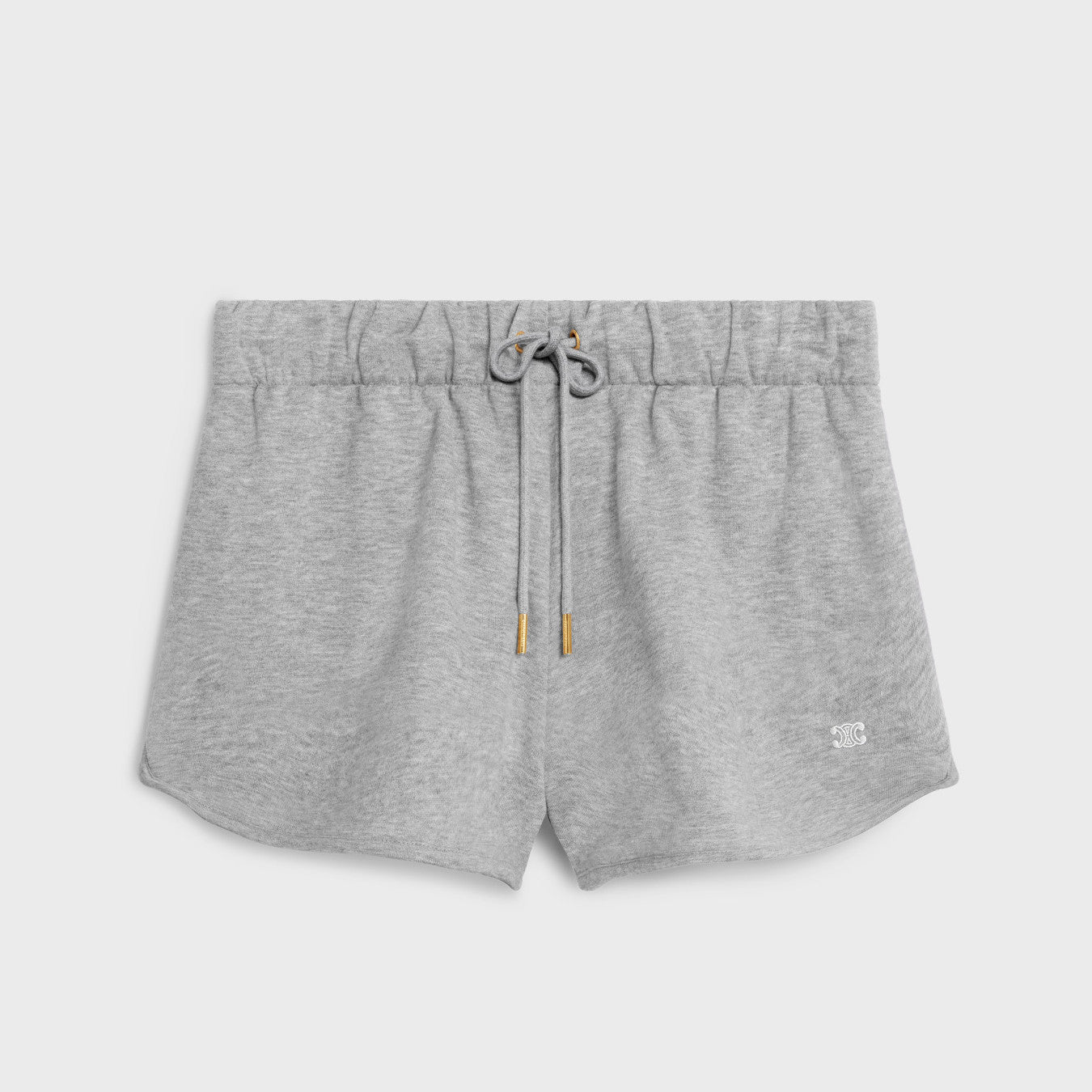 Women's Summer Solid Color Cotton Low Waist Tie Regular Fit Shorts #73665