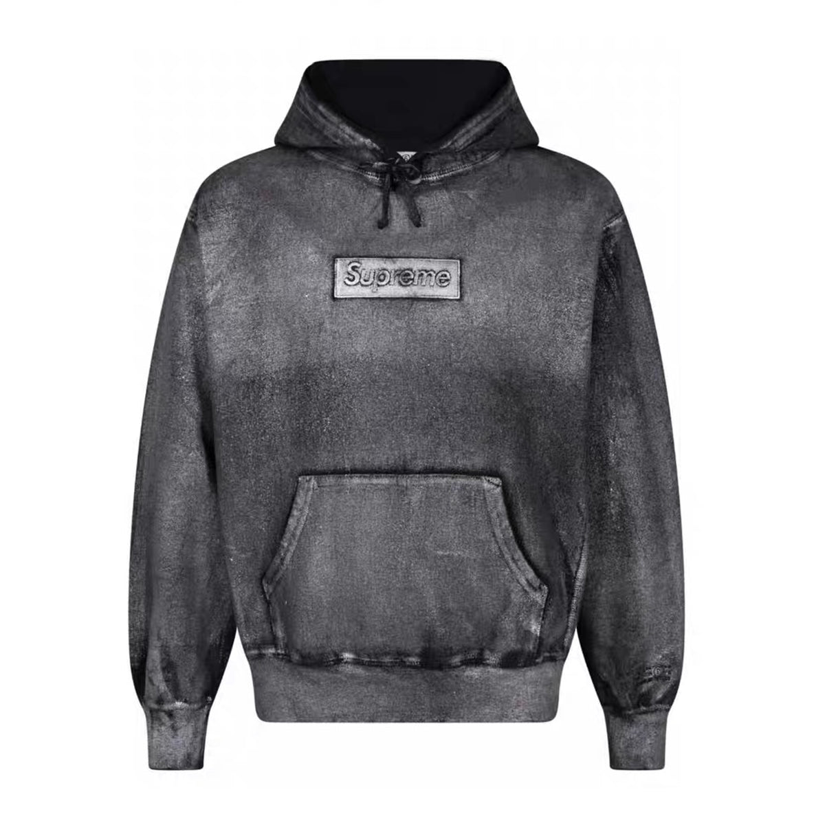 x MM6 Maison Margiela Men's And Women's Spring And Fall Paint Do Old Gradient Logo Hoodie Hooded Sweatshirt Casual Loose High Street Trend Tops  #71347