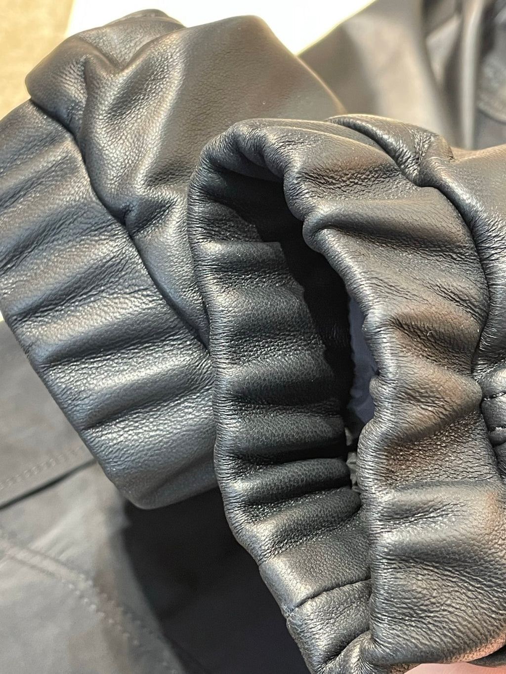 Men's LV 2026 New Collection Patchwork Leather Jacket Coat #82553A