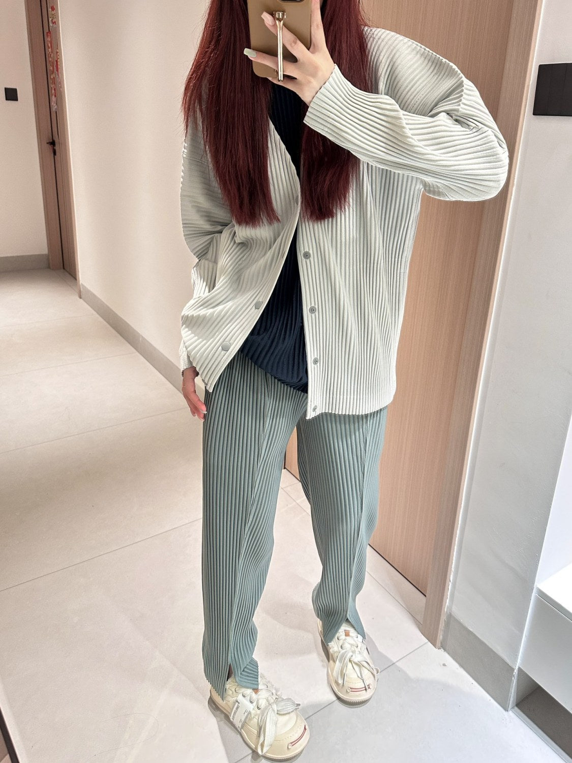 Men's And Women's Spring And Summer Pleated Pants Casual Trousers Fashion Casual Trousers #81248