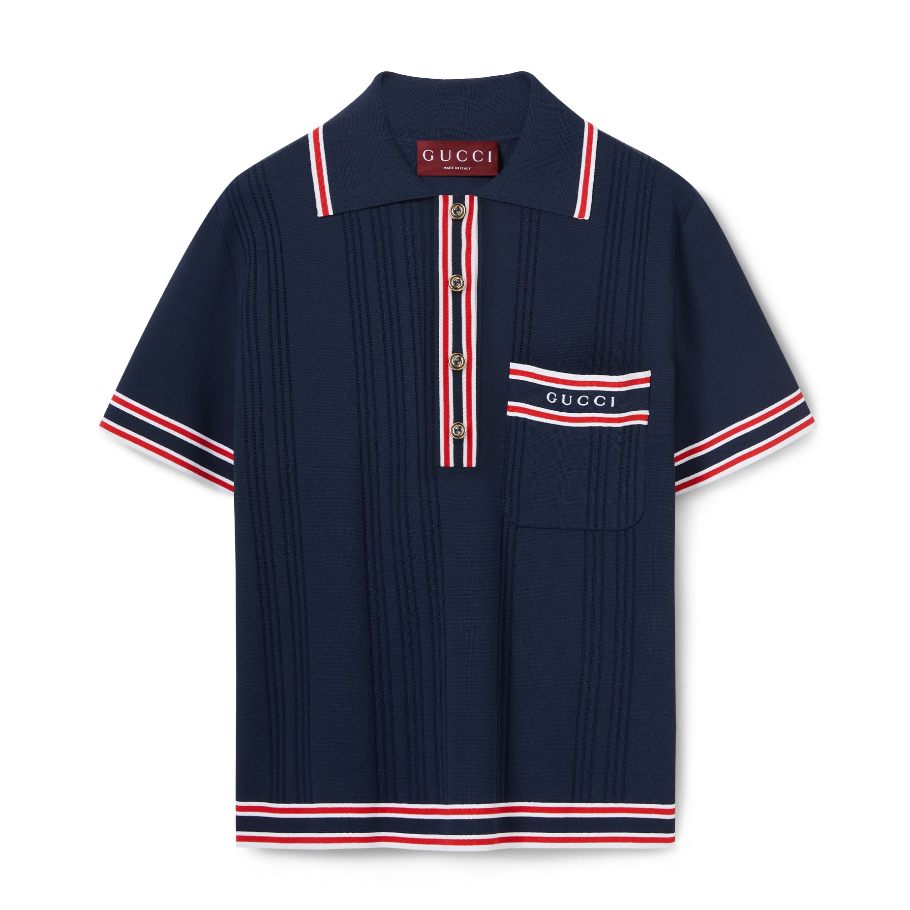 Women's Summer Colorblock Logo Printed Stripe Trim Knit Short Sleeve Polo Shirt Pleated Short Skirt Set Suit #72464